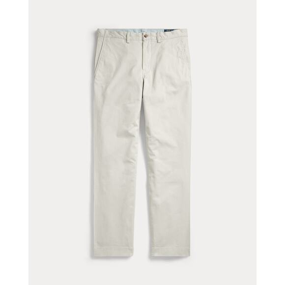 POLO Ralph Lauren Stretch Straight Fit Chino Pants Beige Flat Front Mens 30x32 - Picture 9 of 9